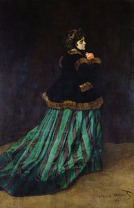 Camille, ou a mulher no vestido verde, 1866